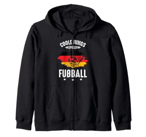 Coole Jungs Spielen fußball fußballer Fussball Football Boy Kapuzenjacke Coole Jungs Spielen fußball fußballer Fussball Football Boy Kapuzenjacke von fußball fußballer Fussballer Spieler kinder jungen
