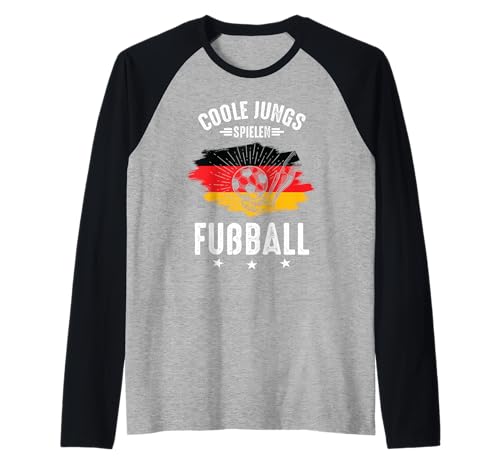 Coole Jungs Spielen fußball fußballer Fussball Football Boy Raglan Coole Jungs Spielen fußball fußballer Fussball Football Boy Raglan von fußball fußballer Fussballer Spieler kinder jungen