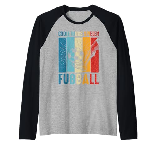 Coole Jungs Spielen fußball fußballer Fussball Football Boy Raglan Coole Jungs Spielen fußball fußballer Fussball Football Boy Raglan von fußball fußballer Fussballer Spieler kinder jungen