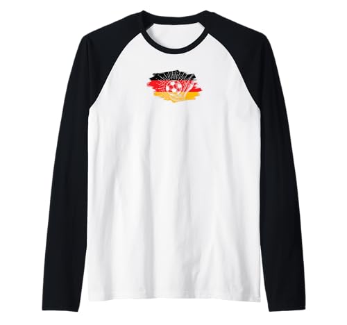fußball fußballer Spieler Fussball Football Jungen Flagge Raglan fußball fußballer Spieler Fussball Football Jungen Flagge Raglan von fußball fußballer Fussballer Spieler player