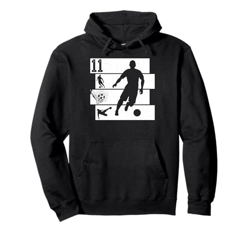 11th Birthday Boy 11 Years Footballer Football fußball Retro Pullover Hoodie 11th Birthday Boy 11 Years Footballer Football fußball Retro Pullover Hoodie von fußball fußballer Spieler Kindergeburtstag party
