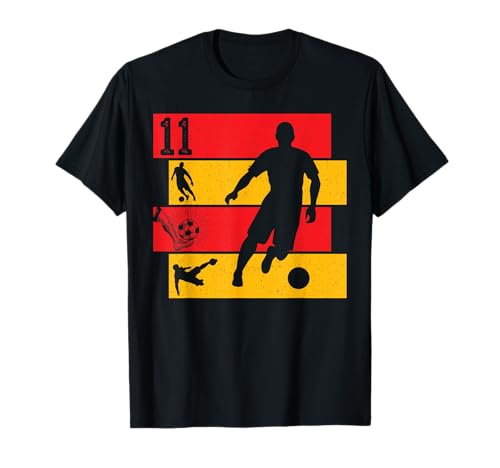 11th Birthday Boy 11 Years Footballer Football fußball Retro T-Shirt 11th Birthday Boy 11 Years Footballer Football fußball Retro T-Shirt von fußball fußballer Spieler Kindergeburtstag party