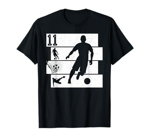 11th Birthday Boy 11 Years Footballer Football fußball Retro T-Shirt 11th Birthday Boy 11 Years Footballer Football fußball Retro T-Shirt von fußball fußballer Spieler Kindergeburtstag party