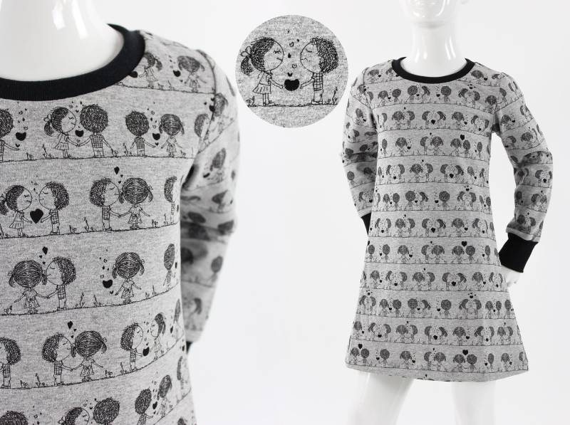 Langarm-Shirtkleid Young Love Langarm-Shirtkleid Young Love von fuxandfriends