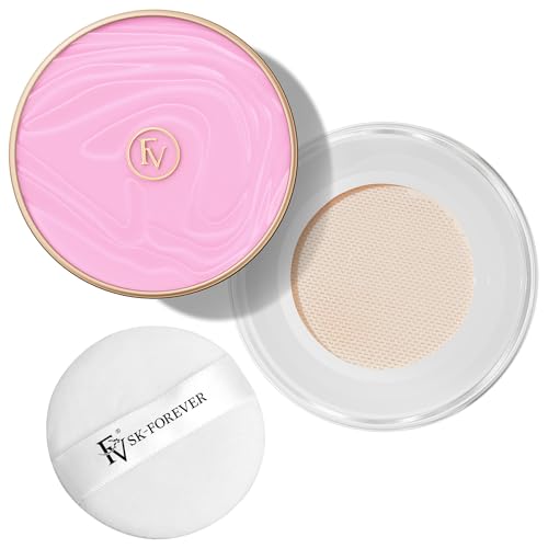 Puder makeup, FV loose setting & fixing powder Minimiert Poren & perfektioniert die Haut, fixiert das Makeup, kontrolliert den Glanz, langanhaltend, transluzent, pflegt die Haut(Ivory) von FV