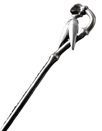 Haarstab, Haarstäbe for lange Haare, Haarstäbchen for Frauen, chinesische Retro-Haarstäbe for Frauen, lange Haare, 925 Silber von fwqnvSI