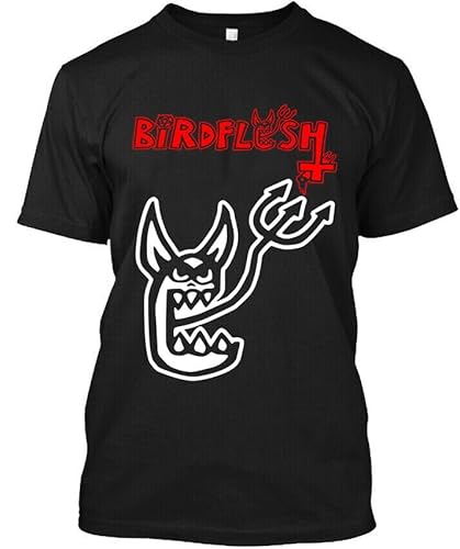 Limited NWT Birdflesh Sweden Grindcore Band Graphic Retro Art Logo T-Shirt Black XL von fxdszaszzdx