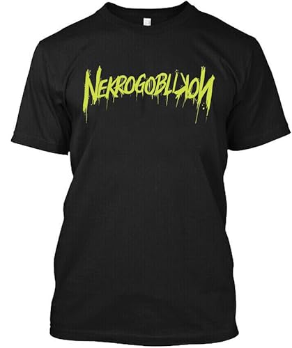 Limited NWT! Nekrogoblikon American Heavy Metal Band Graphic Logo T-Shirt Black 3XL von fxdszaszzdx