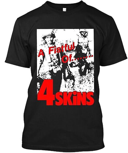 Limited NWT The 4-Skins A Fistful of 4-Skins English Music Group T-Shirt Black 3XL von fxdszaszzdx