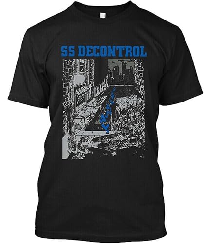 Limited SS Decontrol American Hard Music Group Vintage Logo T-Shirt Black XXL von fxdszaszzdx
