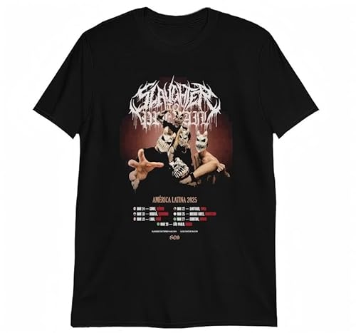 Slaughter to Prevail America Latina Tour 2025 T-Shirts Black 3XL von fxdszaszzdx