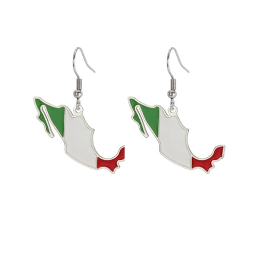 Edelstahl Syrische Karte Ohrringe Damen Ohrringe Schmuck Edelstahl Syrische Karte Ohrringe Damen Ohrringe Schmuck von fycouyee