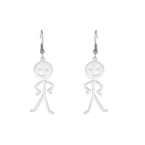 Gabel Taille Anhänger Ohrhaken Edelstahl Ohrringe Gabel Taille Anhänger Ohrhaken Edelstahl Ohrringe von fycouyee