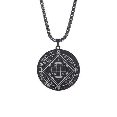 Herren Punk Solomon Viking Titan lange Box Kette Halskette für den Sommer Herren Punk Solomon Viking Titan lange Box Kette Halskette für den Sommer von fycouyee