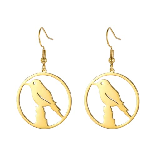 Mode Tier Tropfen Ohrringe Damen Vögel Katzen Hunde Schmetterlinge Spinne Party Schmuck von fycouyee