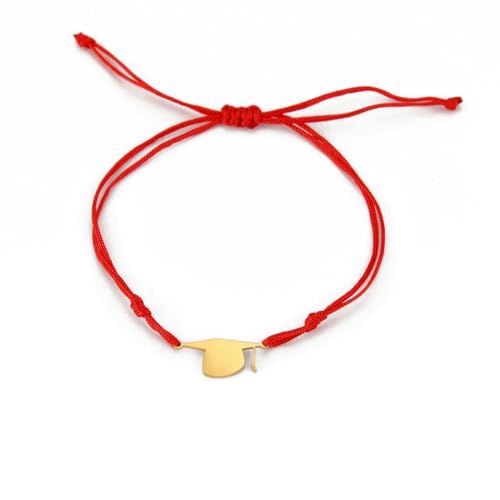 Schmuck Abschlusssaison glänzender Hut Edelstahlarmband Schmuck Abschlusssaison glänzender Hut Edelstahlarmband von fycouyee