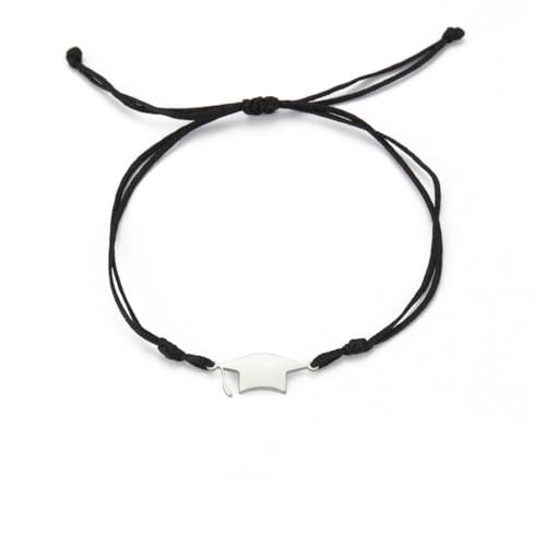 Schmuck Abschlusssaison glänzender Hut Edelstahlarmband Schmuck Abschlusssaison glänzender Hut Edelstahlarmband von fycouyee