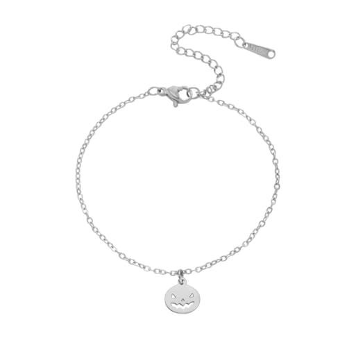 Schmuck hohles süßes Smiley Edelstahlarmband Schmuck hohles süßes Smiley Edelstahlarmband von fycouyee