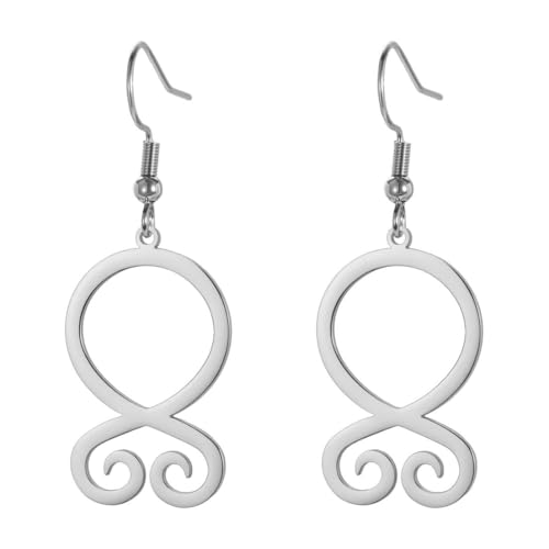 Troll Kreuz Anhänger Edelstahl Ohrringe Troll Kreuz Anhänger Edelstahl Ohrringe von fycouyee