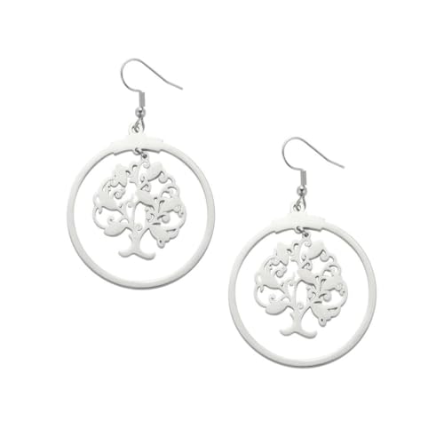 Zubehör Stahl hohler Glücksbaum Ohrhaken Ohrringe aus Edelstahl Zubehör Stahl hohler Glücksbaum Ohrhaken Ohrringe aus Edelstahl von fycouyee