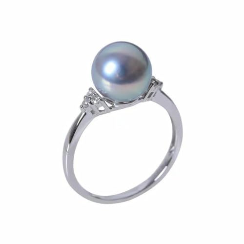 fycouyee Accessoires Mode Silber Grau Blau Ringe Perlenringe Verstellbar fycouyee Accessoires Mode Silber Grau Blau Ringe Perlenringe Verstellbar von fycouyee