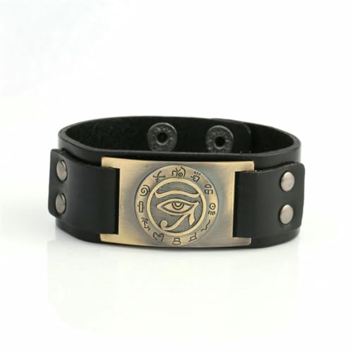 fycouyee Altägyptischer Text Horus Augen Metall Gürtel Armband Verstellbar fycouyee Altägyptischer Text Horus Augen Metall Gürtel Armband Verstellbar von fycouyee