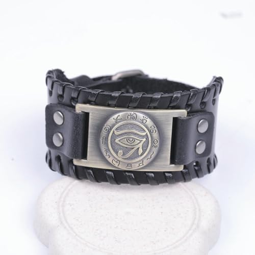 fycouyee Altägyptischer Text Horus Augen Metall Gürtel Armband Verstellbar fycouyee Altägyptischer Text Horus Augen Metall Gürtel Armband Verstellbar von fycouyee