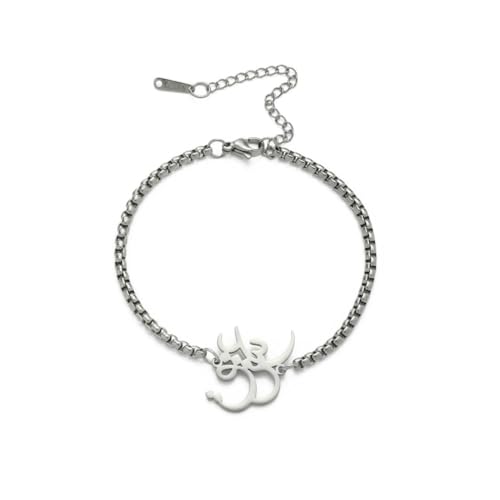 fycouyee Armbänder für Männer und Frauen Edelstahl Kastenketten Liebesschmuck für Paare von fycouyee