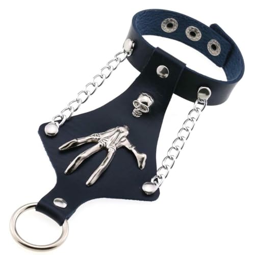 fycouyee Armband Lederarmband Punk Goth Schädel Klaue fycouyee Armband Lederarmband Punk Goth Schädel Klaue von fycouyee