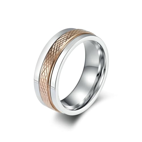 fycouyee Cross diamond turnable ring men's fashion von fycouyee