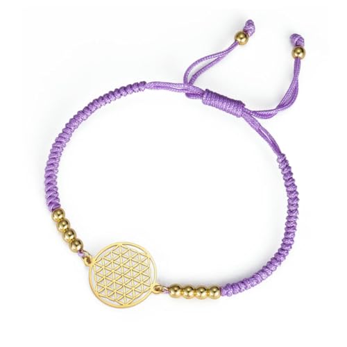 fycouyee Hexe Armband Herren Damen Seil Armband Edelstahl Amulett Schmuck von fycouyee