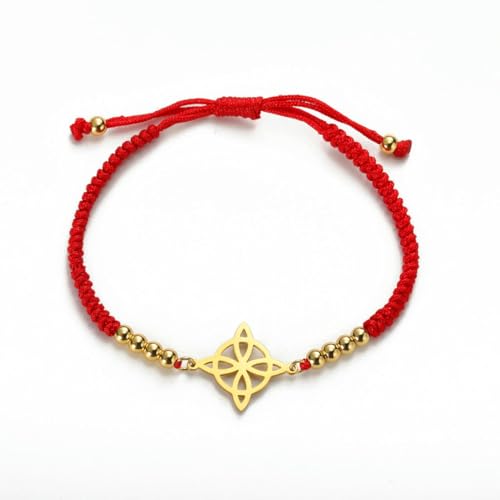 fycouyee Hexe Armband Herren Damen Seil Armband Edelstahl Amulett Schmuck fycouyee Hexe Armband Herren Damen Seil Armband Edelstahl Amulett Schmuck von fycouyee