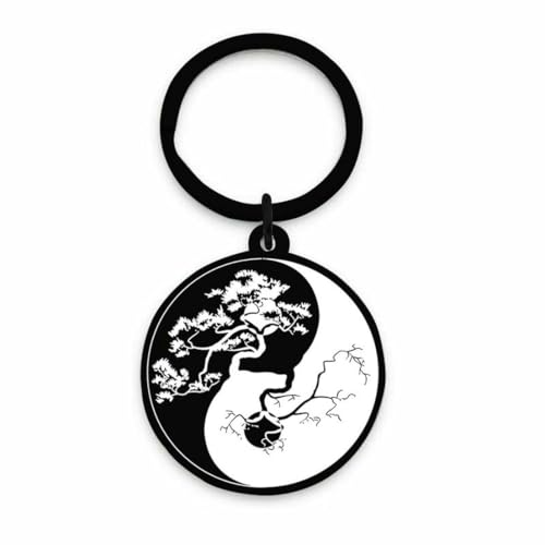 fycouyee Hip Hop Accessoires für Männer und Frauen Vintage Schlüsselanhänger Baum des Lebens Edelstahl Halskette fycouyee Hip Hop Accessoires für Männer und Frauen Vintage Schlüsselanhänger Baum des Lebens Edelstahl Halskette von fycouyee