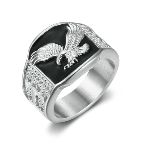 fycouyee Hip Hop Schmuck Breiten Sie Ihre Flügel aus und fliegen Sie Herrenringe fycouyee Hip Hop Schmuck Breiten Sie Ihre Flügel aus und fliegen Sie Herrenringe von fycouyee