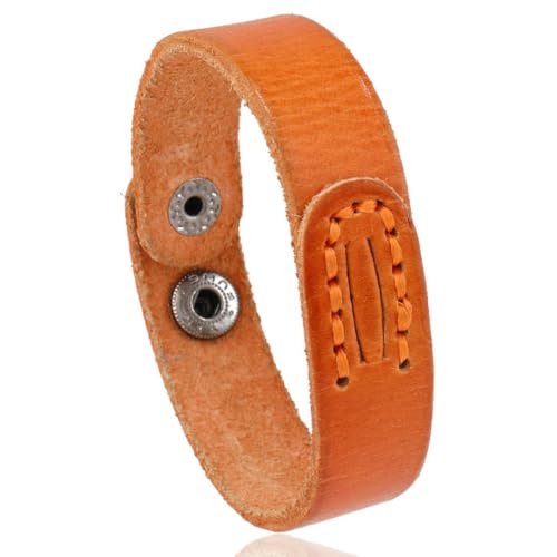 fycouyee Kreative Statement Mode Handgemachte Vintage Rindsleder Armbänder Herren Armbänder von fycouyee