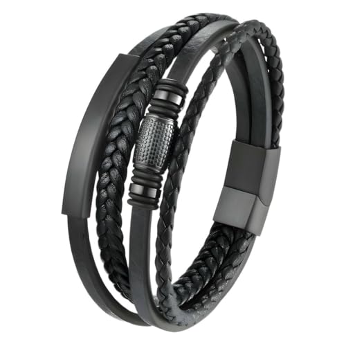 fycouyee Kreatives Armband Mode Herren Magnetschnalle Leder von fycouyee