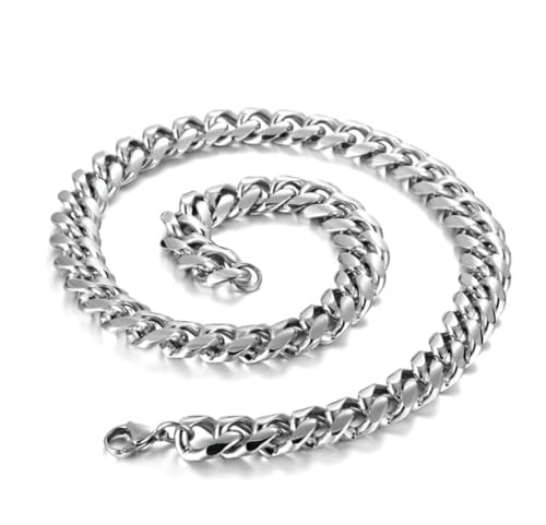 fycouyee Kuba Kette kurze Mode Hip Hop Männer und Frauen Armband Edelstahl Kette von fycouyee