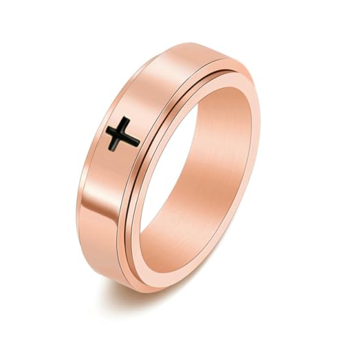 fycouyee Männer und Frauen Kreuze rotierende Ringe Handschmuck von fycouyee