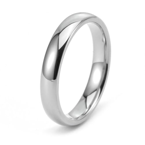 fycouyee Men's and women's glossy tungsten carbide rings personalized couples jewelry von fycouyee