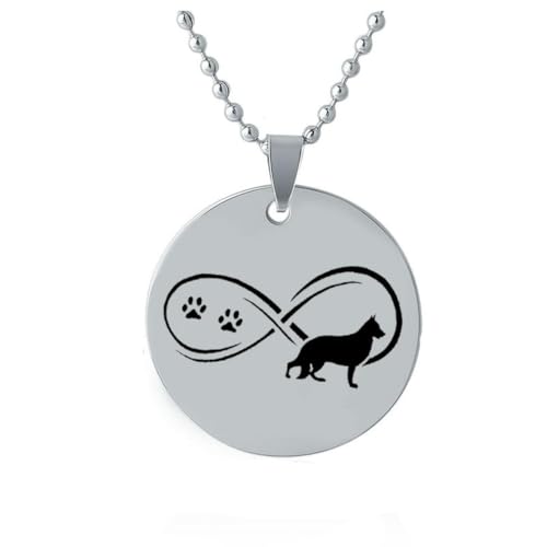 fycouyee Mode Edelstahl Haustier Hund Schlüsselanhänger Persönlichkeit kreative Männer und Frauen Halsketten Quadratische Hundemarke Anhänger fycouyee Mode Edelstahl Haustier Hund Schlüsselanhänger Persönlichkeit kreative Männer und Frauen Halsketten Quadratische Hundemarke Anhänger von fycouyee