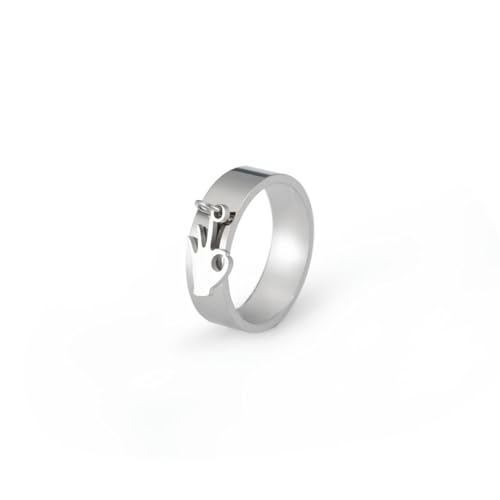 fycouyee Mode Hip Hop Paar Schmuck Nische Design ok Geste Anhänger Edelstahl Ring fycouyee Mode Hip Hop Paar Schmuck Nische Design ok Geste Anhänger Edelstahl Ring von fycouyee
