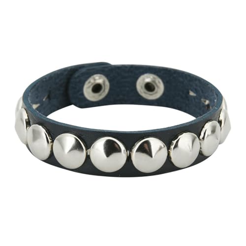 fycouyee Mode Punk Ohrstecker Armband Edelstahl Schnapparmband von fycouyee