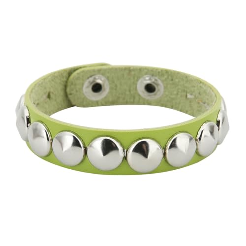 fycouyee Mode Punk Ohrstecker Armband Edelstahl Schnapparmband von fycouyee