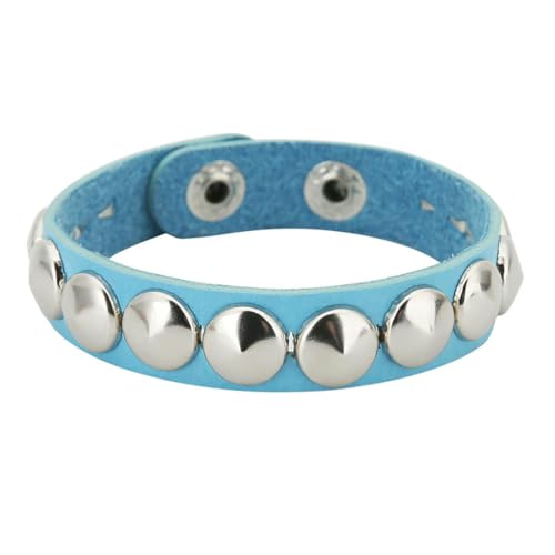 fycouyee Mode Punk Ohrstecker Armband Edelstahl Schnapparmband von fycouyee