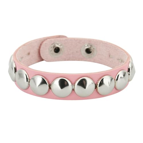 fycouyee Mode Punk Ohrstecker Armband Edelstahl Schnapparmband von fycouyee