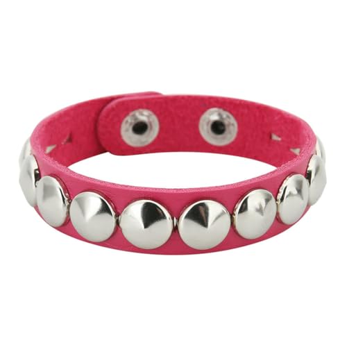 fycouyee Mode Punk Ohrstecker Armband Edelstahl Schnapparmband von fycouyee