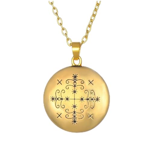 fycouyee Mode individuell vielseitig Paar Medaillon Wachs Seil Kreuz Kette Legierung Halskette von fycouyee