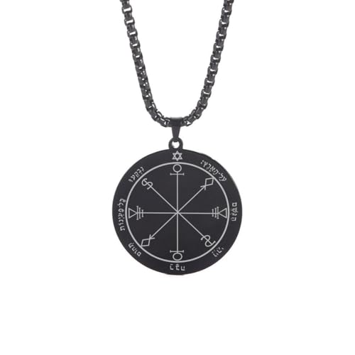 fycouyee Münze Hip Hop Punk Accessoires Retro Persönlichkeit Laser markiert Edelstahl Halskette fycouyee Münze Hip Hop Punk Accessoires Retro Persönlichkeit Laser markiert Edelstahl Halskette von fycouyee