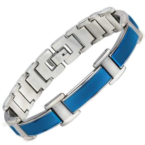 fycouyee Persönlichkeit Armband Vintage Magnet Edelstahl Paar Handschmuck von fycouyee