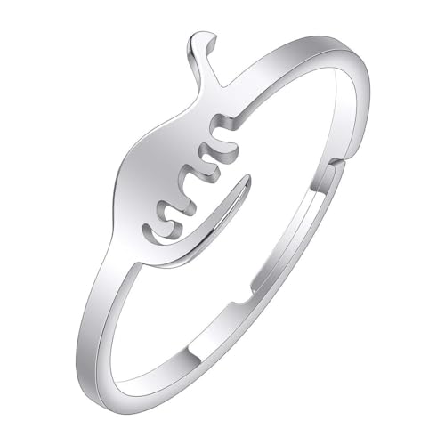 fycouyee Persönlichkeit Dinosaurier Giraffe Ring Öffnung verstellbarer Schmuck von fycouyee